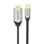 Vention Cable Conversor USB-C a DisplayPort 1,5m Negro/Plata CGZBG